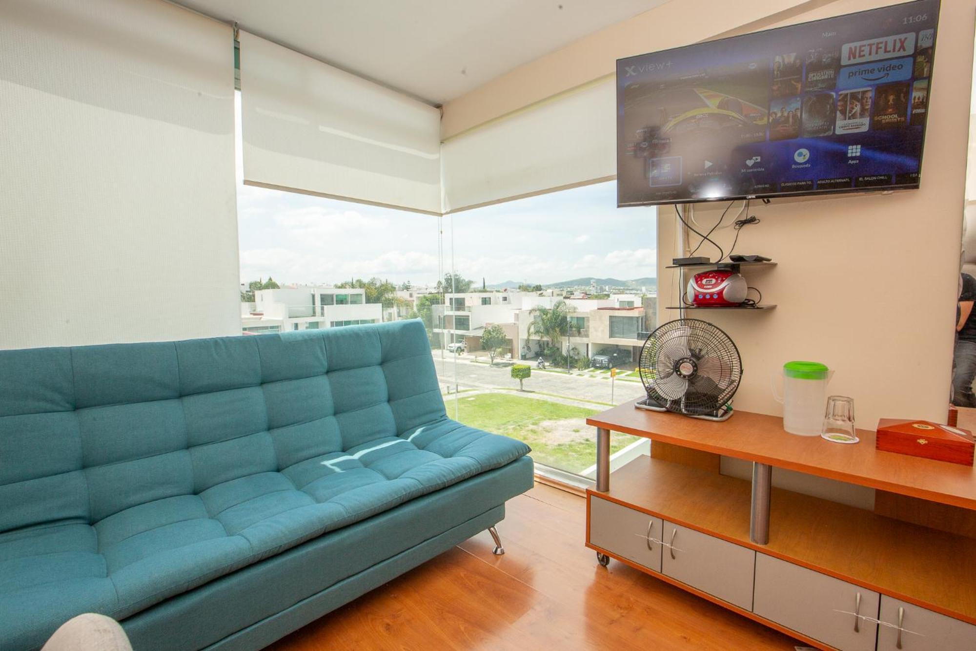 Habitacion Matrimonial Con Cama Y Sofa Para Cuatro Personas Tlaxcalancingo Екстер'єр фото